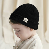 BEMBIKA Baby Cotton Cap with Safety and Comfort Baby Turban-(Black)