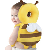Baby Fall Back Head Protector with Adjustable Straps for Baby Head Safety (Yellow)