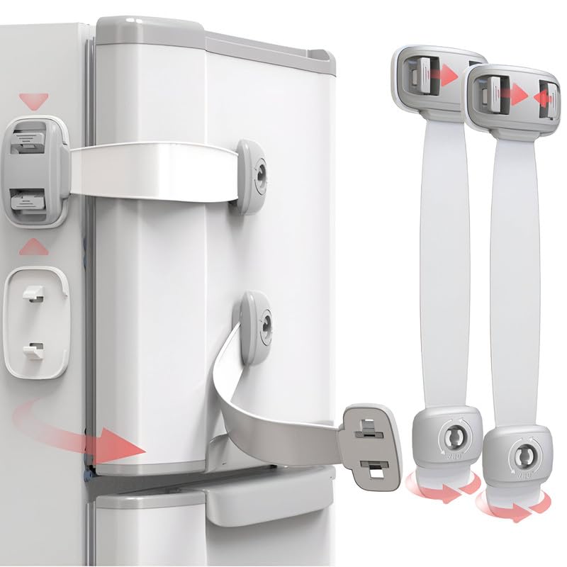 Furniture Safety Multifunction Accessories Lock for Baby (Grey)