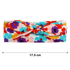 Baby Headband for Baby Hair Accessories for infant (Knot|PrintedPeach)