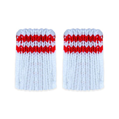 Lovely Baseball Player Crochet Props for Photography Photoshoot Props (Red&White)