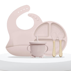Baby Feeding Essential Baby Dinner Set Infant Training Eating Utensils (0)