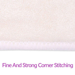 Bembika 4-Layer Viscose Bamboo Fiber Inserts Liners Natures Cloth Diaper Liner, Wetfree Reusable Washable Cotton Diaper Nappy Inserts for Baby Cloth Diapers (Set of 5)