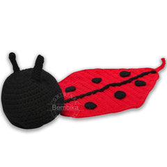 New-Born Lovely Knitted Crochet Bee Photography Prop (Set of 1)