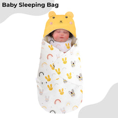 Newborn Infants swaddling baby blanket for kids-Rabbit Pattern
