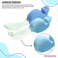 Baby Spoon and fork Set for Baby Feeding