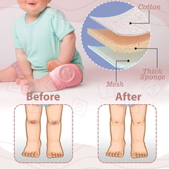 Baby Crawling Anti-Slip Knee pads (Pink)