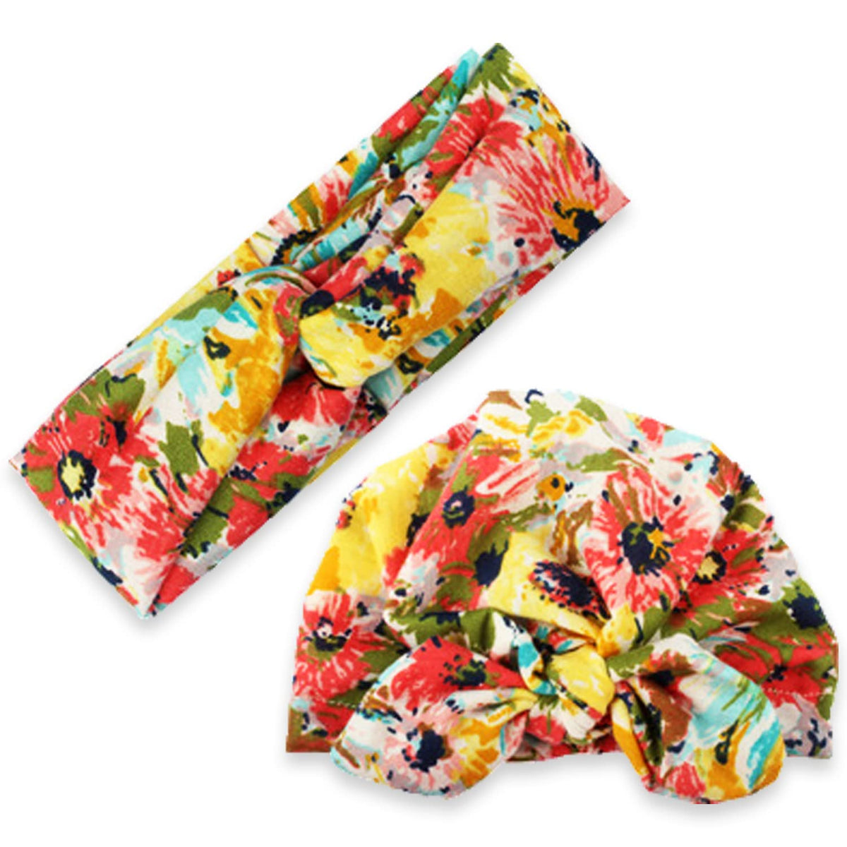 Compact and Stylish Baby Cap (Orange)