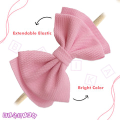 Baby Headband for Baby Hair Accessories for infant (Light Pink)