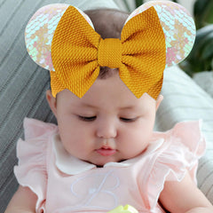 Baby Headband for Baby Hair Accessories for infant (Mustered)