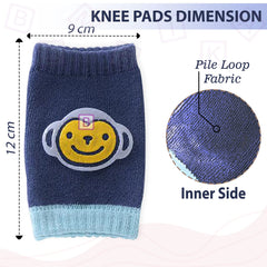 Baby Crawling Anti-Slip Knee pads (Blue)