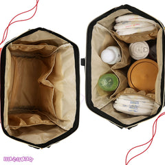 Easy to Carry Diaper Bag for Mother (Kitten Red)