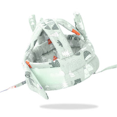 Baby Anty Fall Head Protector Cap (forest Green)
