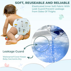 Waterproof Breathable Cotton Potty Training Pants for Babies (Lighthouse)