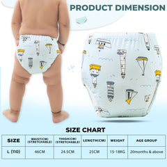 Waterproof Breathable Cotton Potty Training Pants for Babies (Lighthouse)