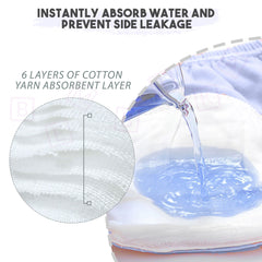 Waterproof Breathable Cotton Potty Training Pants for Babies (Scarf Bear)