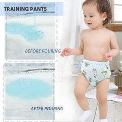 Waterproof Breathable Cotton Potty Training Pants for Babies (Set of 2)