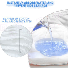 Waterproof Breathable Cotton Potty Training Pants for Babies (Set of 2)