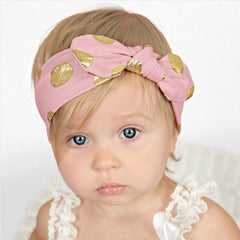 Baby Headband for Baby Hair Accessories for infant (Light Pink)