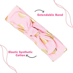 Baby Headband for Baby Hair Accessories for infant (Light Pink)