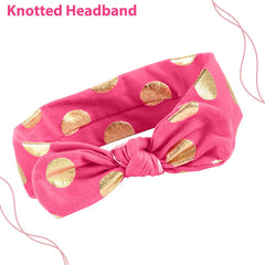 Baby Headband for Baby Hair Accessories for infant (Dark Pink)