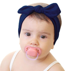 Baby Headband for Baby Hair Accessories for infant (Navy)