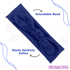 Baby Headband for Baby Hair Accessories for infant (Navy)