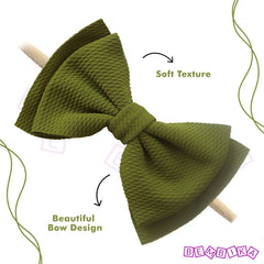 Baby Headband for Baby Hair Accessories for infant (Mori Green)