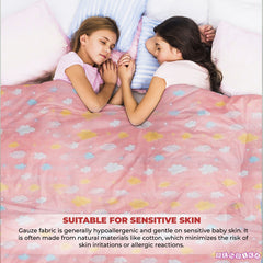 Baby Essential Multipurpose Blanket for Baby (Pink)