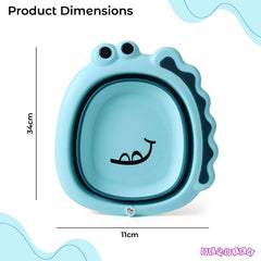 Multipurpose Baby Essential Wash Basin for Baby (Blue)