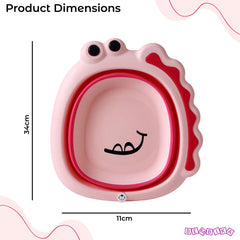 Multipurpose Baby Essential Wash Basin for Baby (Pink)