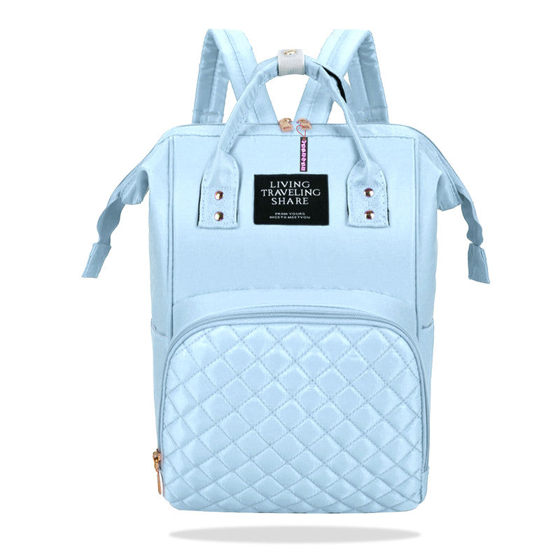 Easy to Carry Diaper Bag for Mother (Checxiceblue)