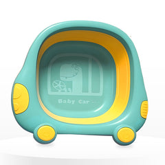 Multipurpose Baby Essential Wash Basin for Baby (Car Sky Blue)