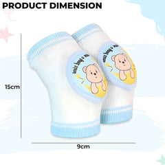 Baby Crawling Anti-Slip Knee pads (Blue)