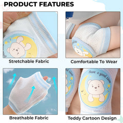 Baby Crawling Anti-Slip Knee pads (Blue)