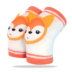 Baby Crawling Anti-Slip Knee pads (Orange)