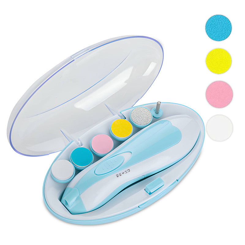 Baby Nail Cutter Grooming Kit for New Born Kids (Sky Blue)