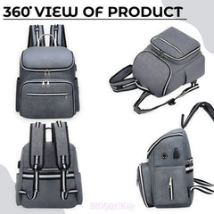 Easy to Carry Diaper Bag for Mother (Grey)