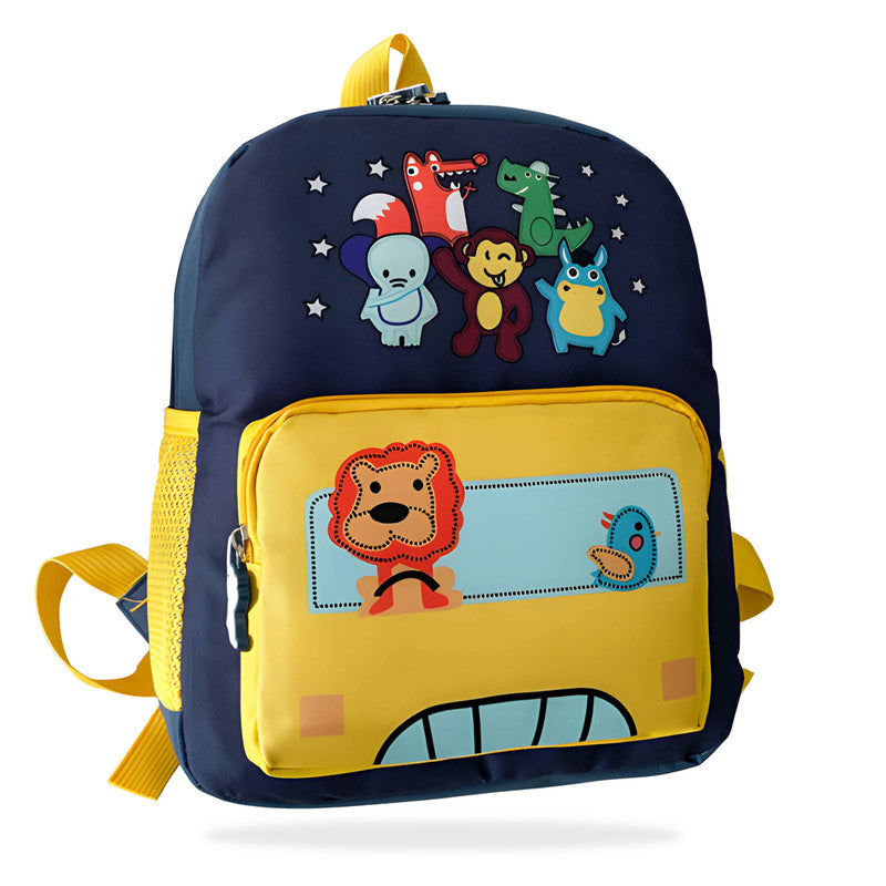 Kindergarten Cute Cartoon Kids School Bag for Boys and Girls (Yellow)