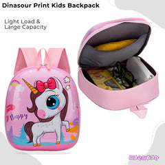 Kindergarten Cute Cartoon Kids School Bag for Boys and Girls (Pink)
