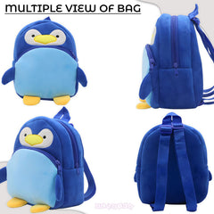Kindergarten Cute Cartoon Kids School Bag for Boys and Girls (Blue)