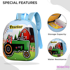 Kindergarten Cute Cartoon Kids School Bag for Boys and Girls (Multicolor)