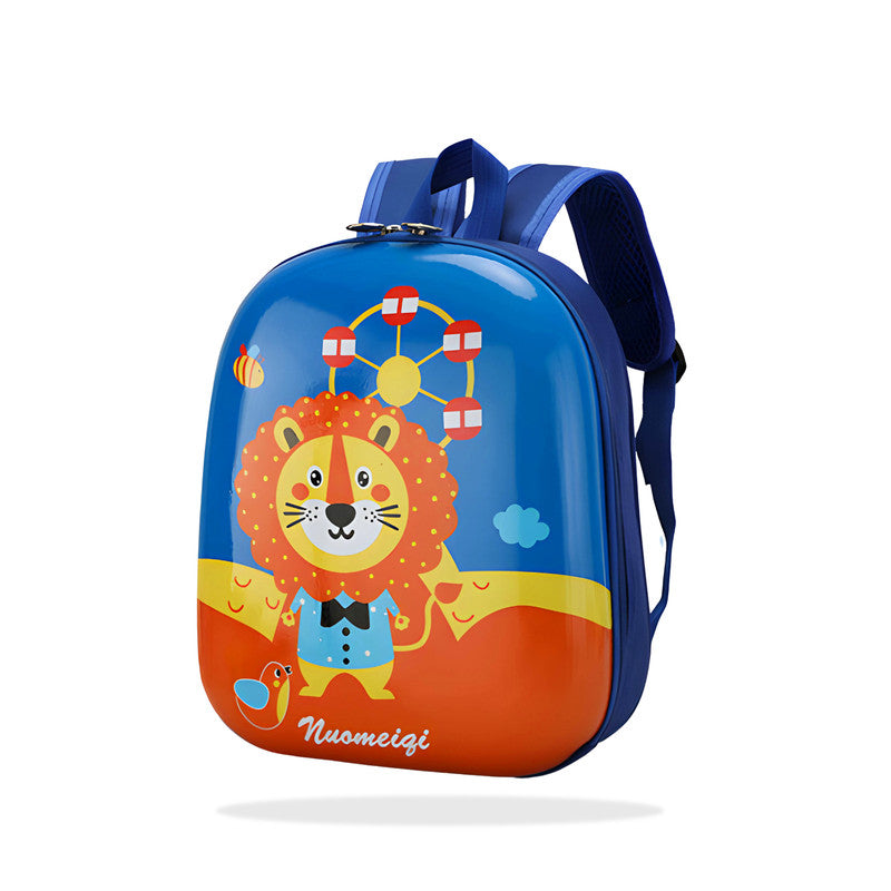 Kindergarten Cute Cartoon Kids School Bag for Boys and Girls (Dark Blue)