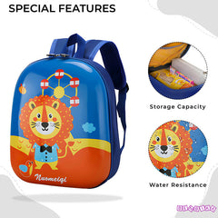 Kindergarten Cute Cartoon Kids School Bag for Boys and Girls (Dark Blue)
