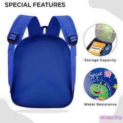 Kindergarten Cute Cartoon Kids School Bag for Boys and Girls (Blue)