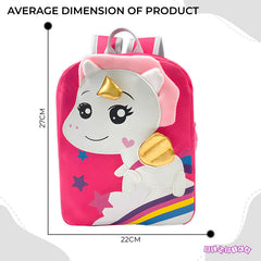 Kindergarten Cute Cartoon Kids School Bag for Boys and Girls (Pink)