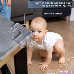 Baby Safety Corner Guards Furniture Edges (T Shaped 20 Pcs)