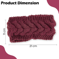 Baby Headband for Baby Hair Accessories for infant (Maroon)