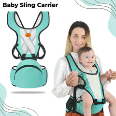 Baby Essential Hands Free Baby Carrier for Toddler (Sky Blue)