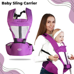 Baby Essential Hands Free Baby Carrier for Toddler (Magenta)